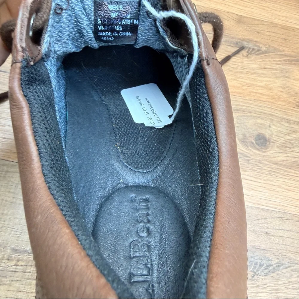 LL bean Brown Leather Men's size 10.5 Shoes